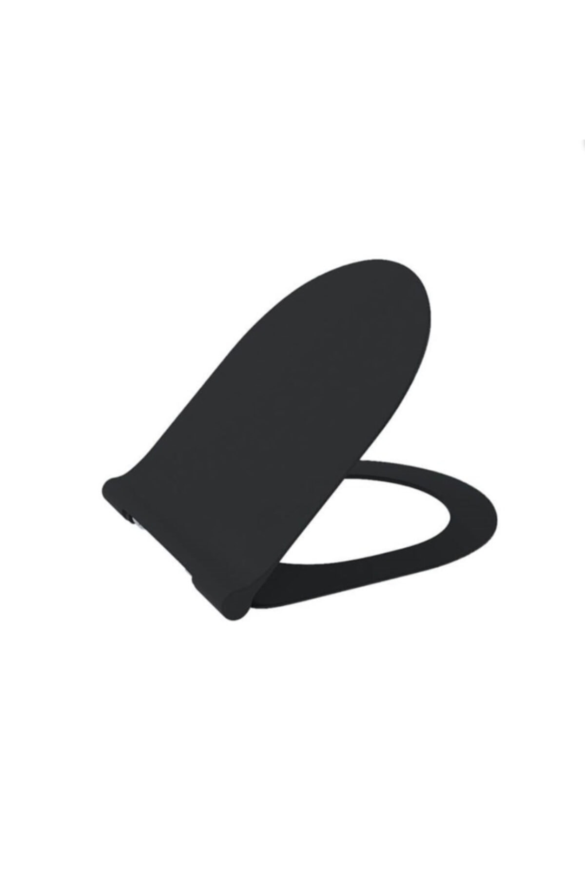 Bocchi Pure Slim Klozet Kapağı Yavaş Kapanır Mat Siyah A0336-004