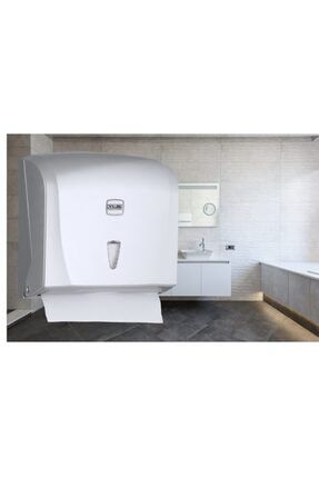 Vialli K20m Banyo Mutfak Lavabo Pratik Z Katlı Kağıt Havlu Dispenseri Kapasite 200 Kağıt Gri PRA-4806952-4981