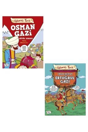 Osman Gazi Büyük Kurucu + Gizli Kurucu Ertuğrul Gazi 2 Kitap TK6DSX9