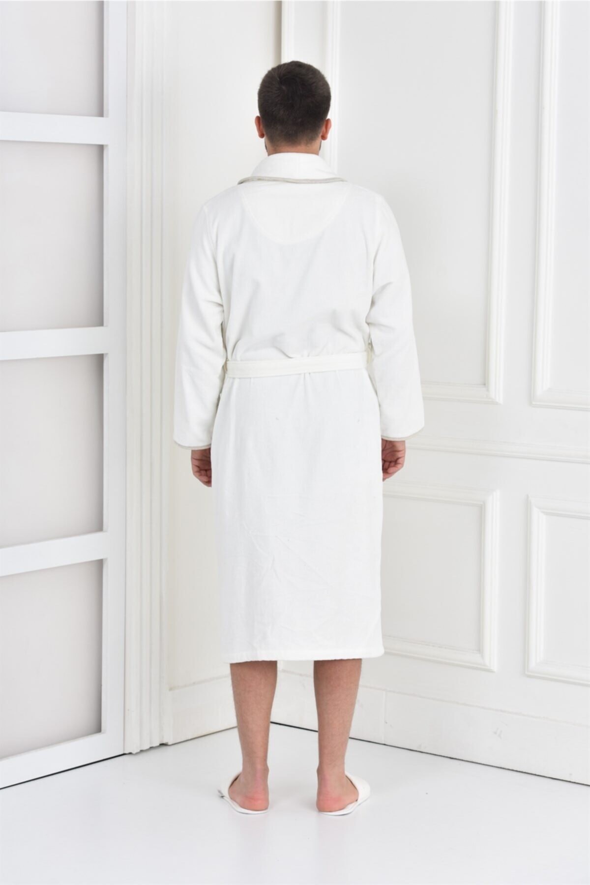 حوله مردانه بژ اکوکاتنEcocotton | EFB-RTL-ECO-55BRNZERKAYLİZ اورجینال - تصویر 2