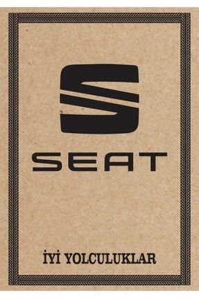 Cihan Seat Amblem Baskılı Oto Paspas Kağıdı 100 Adet 35x50 Ebat 135 gr CHN381811