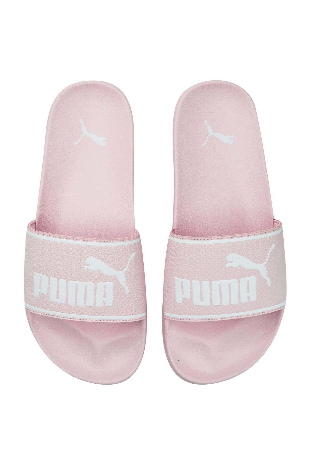 Hot pink puma slides on sale