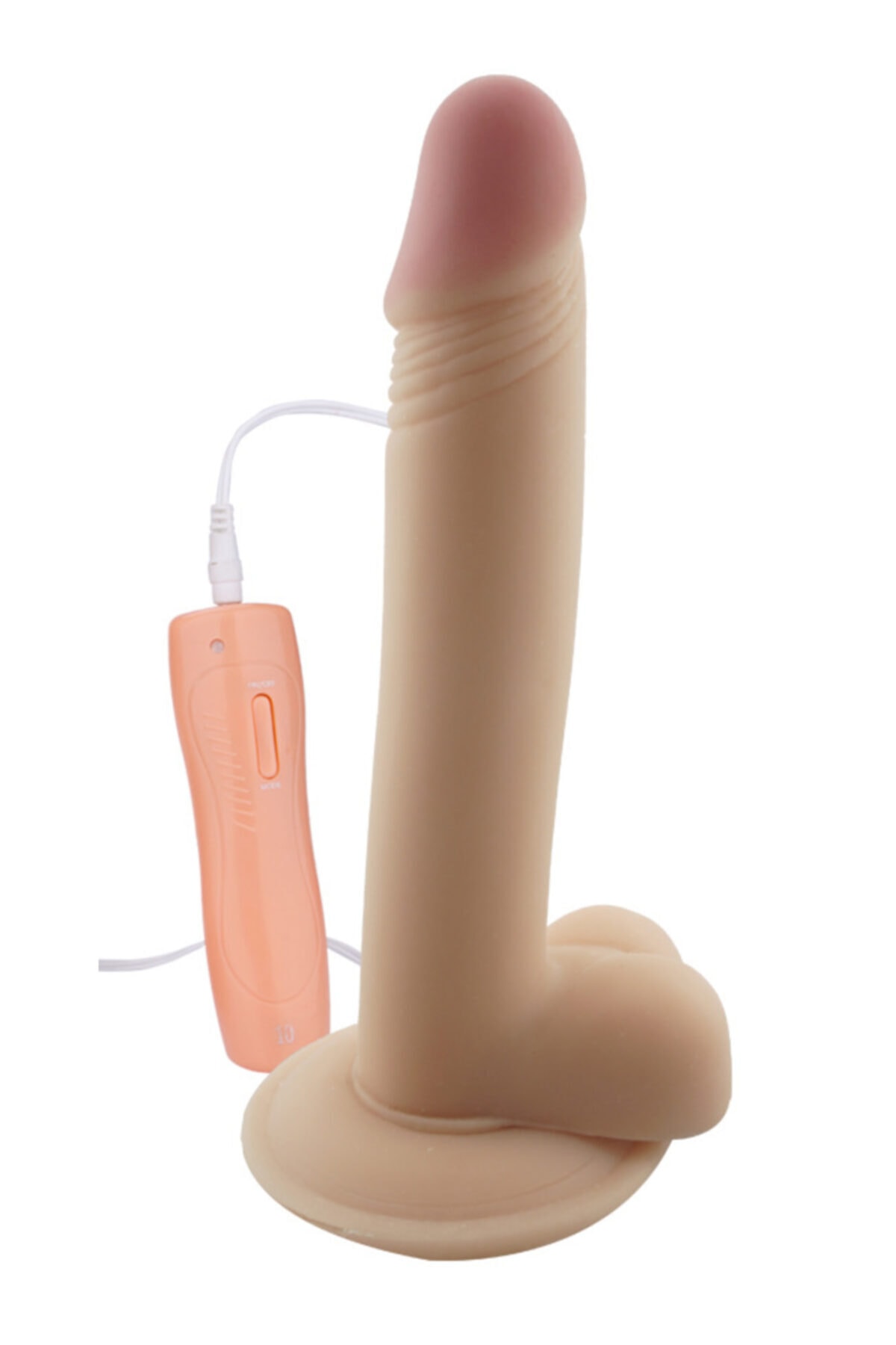 21 Cm Soft Dokuda 10 Titreşim Fonksiyonlu Oynar Başlıklı Belden Bağlamalı Realistik Vibratör Penis 2