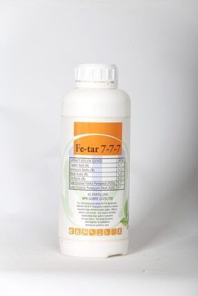 Fetar 7-7-7 1 Lt Azot Fosfor Ve Potasyum (npk) Içerikli Sıvı Gübre Çözeltisi fetar777