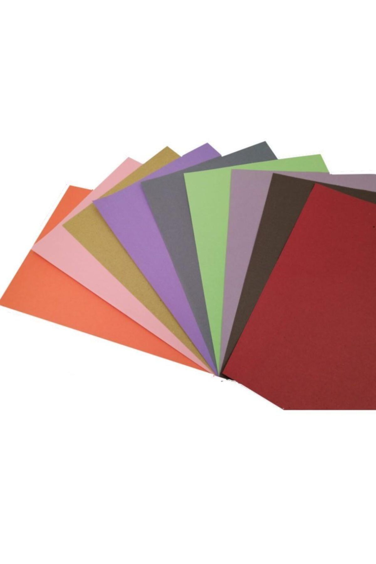 SİM-24x34 10 Colors Background Cardboard 5 Pack 2