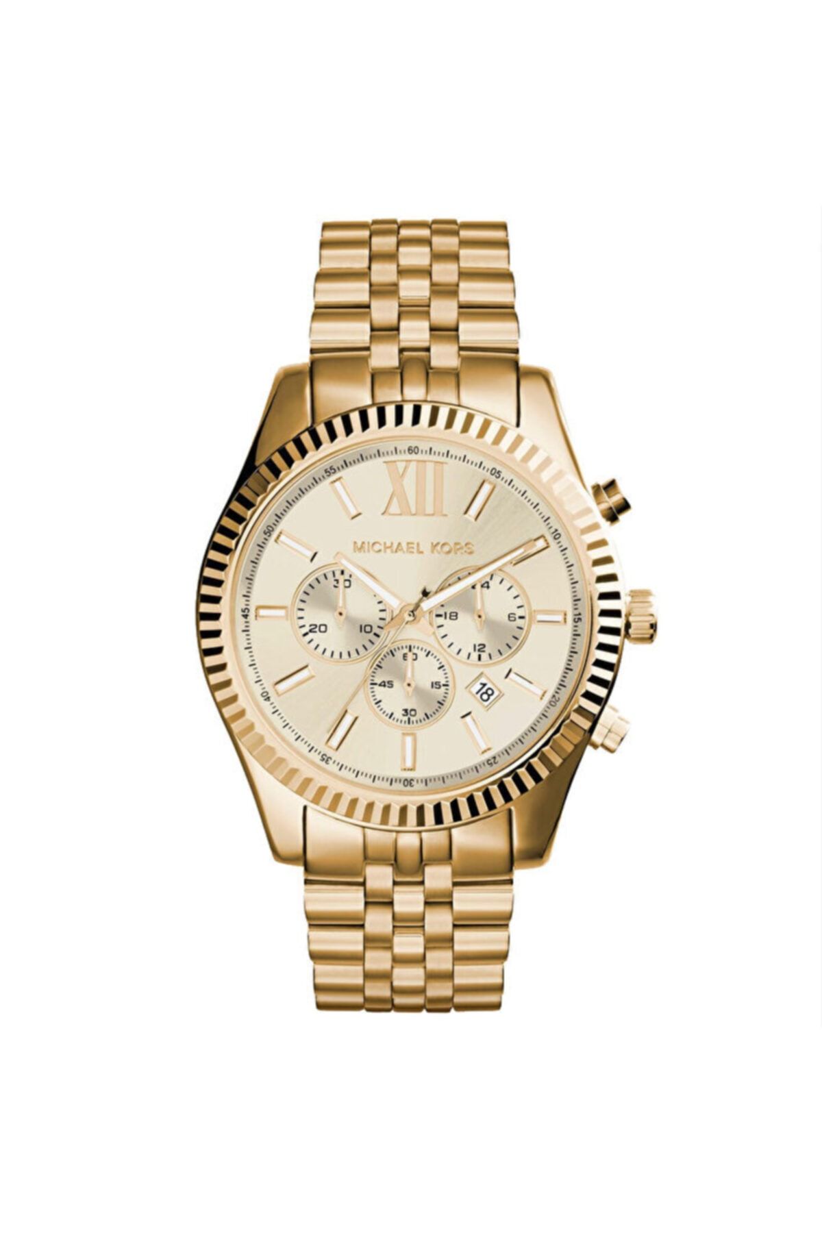ساعت زرد مردانه مچی MK8281 اورجینال Michael Kors