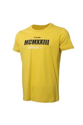 Erkek Sarı Spor T-Shirt 911523-2119