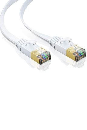 Cat7 Ethernet Internet Kablosu 1m Metre 10gbps 600mhz Lan Slim Flat MG-2172