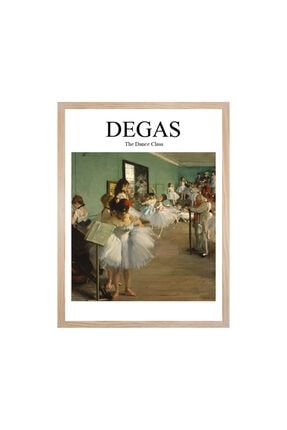 Degas Dance Class 30x40cm Tablo Ahşap Çerçeveli ARTSH6