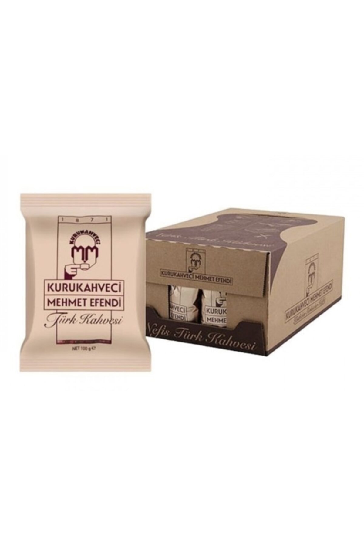 Mehmet Efendi Türk Kahvesi 100 Gr X 25 Adet