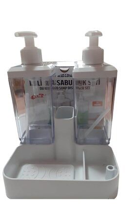 Üçtem Plas Ikili Sıvı Sabunluk Seti 2x350 Ml AS118