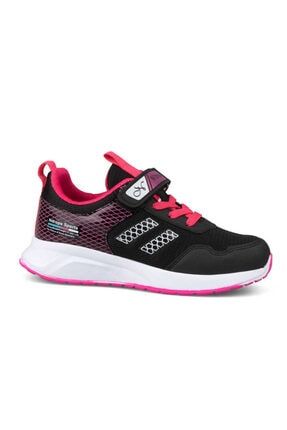 Unisex Çocuk Yazlık Spor Ayakkabı Anorak Siyah Fuji ndrops02s