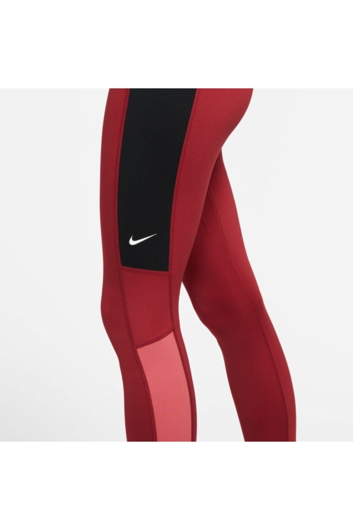 Nike One Women Navy/Curry/Brush Mid-Rise Color-Block Leggings (DM7270-410)  S/M/L 