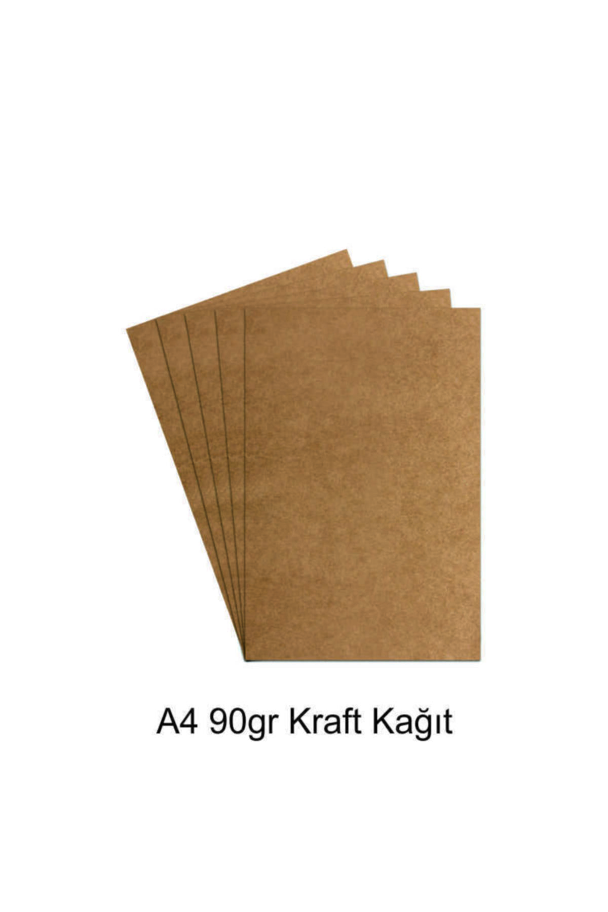 Prensa Basım ve Reklam A4 90gr Kraft Kağıt 100'lü Paket
