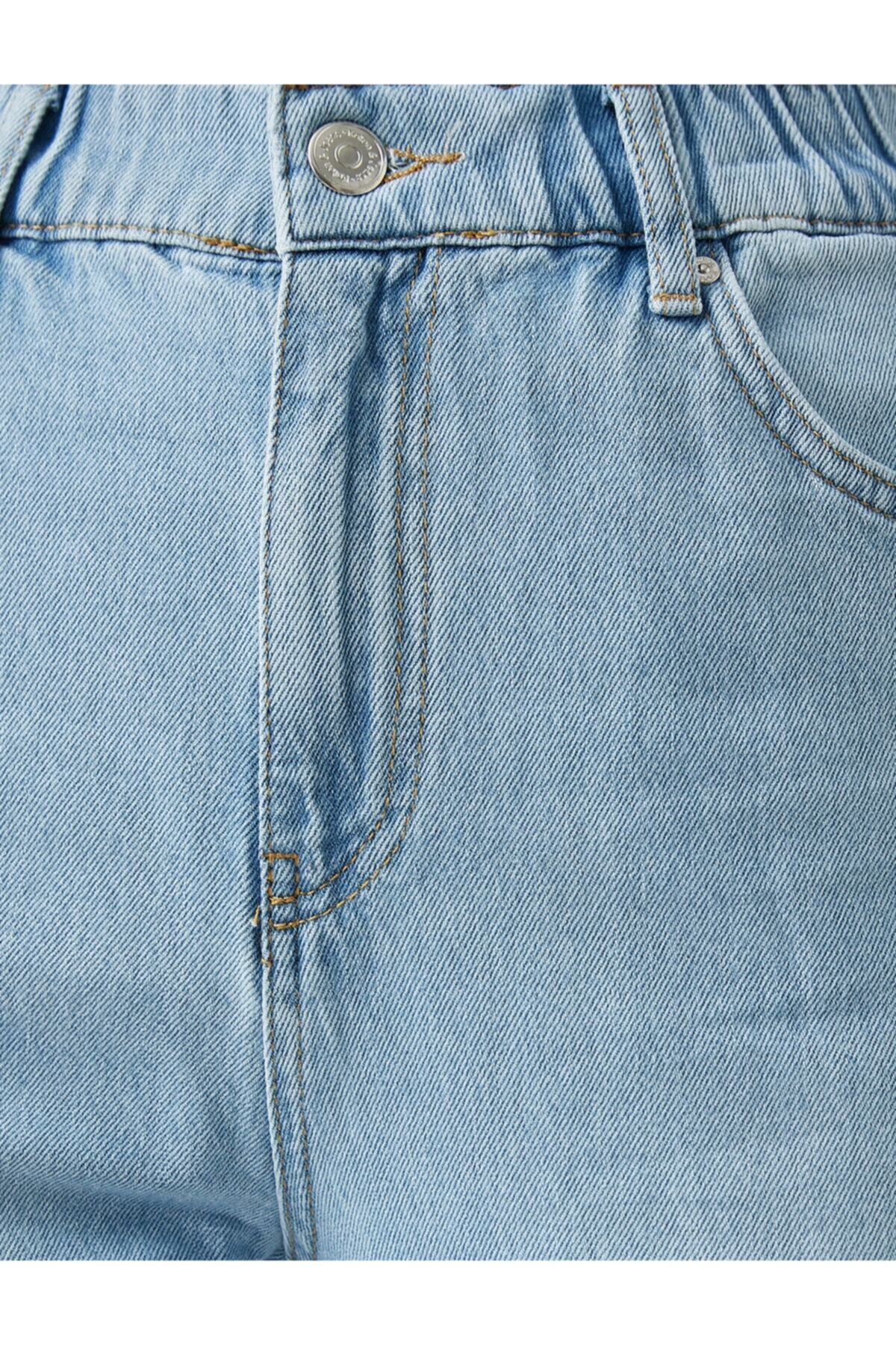 Yüksek Bel Kot Pantolon - Mom Jean