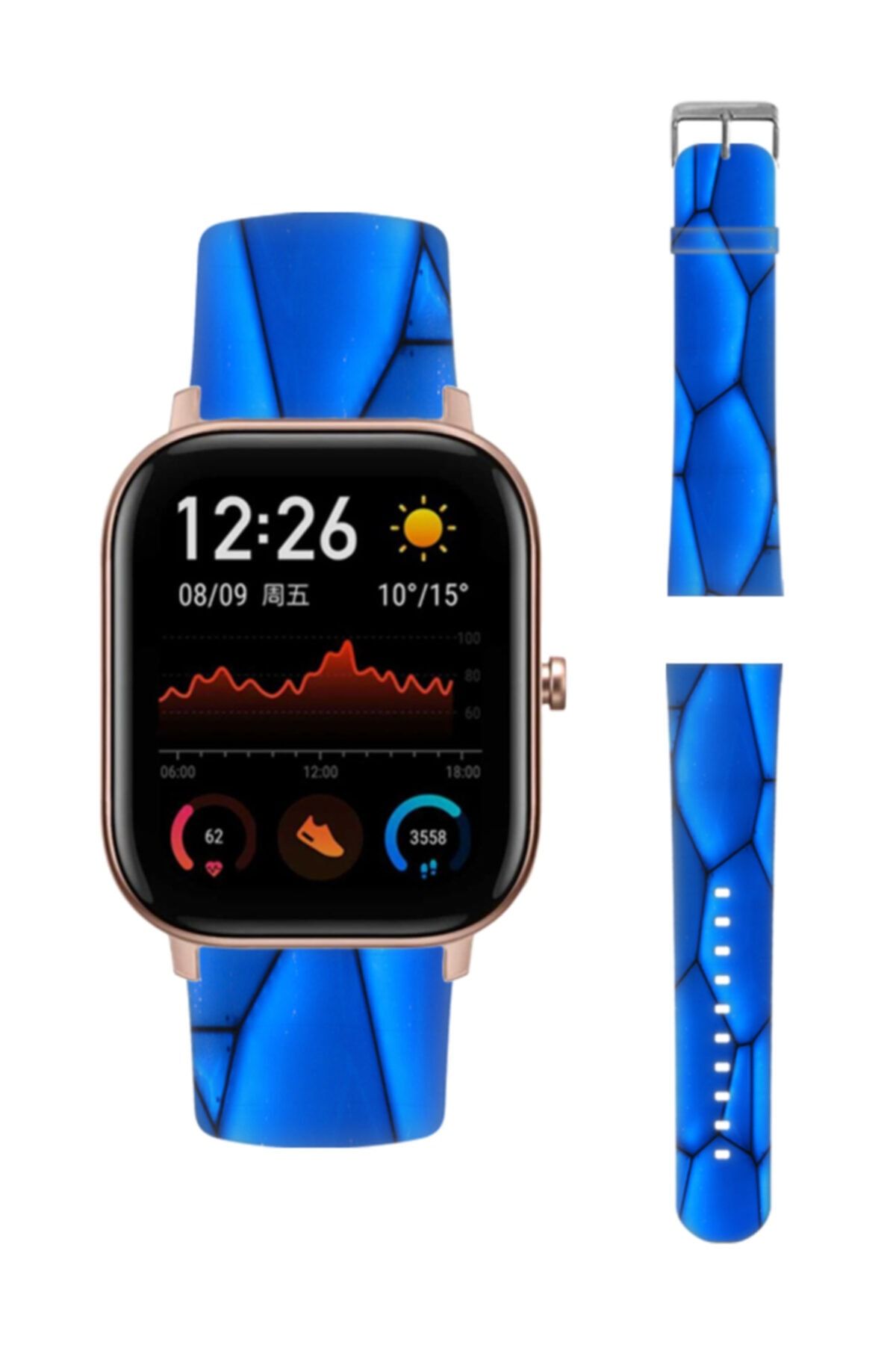 Zore Xiaomi Amazfit Gts 2 Desenli Popart Silikon Akıllı Saat Kordon Kayış -  Blue Art Fiyatı, Yorumları - TRENDYOL
