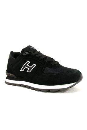 Siyah Gri Sneakers Bağcıklı Spor Ayakkabı 1803050369