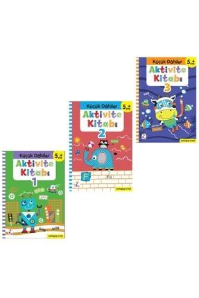 Küçük Dahiler Aktivite Kitap Seti +5 Yaş (pedagog Onaylı)(3 Kitap) + Karaçam Tohumlu Yaşayan Kalem 9786051111620-duru