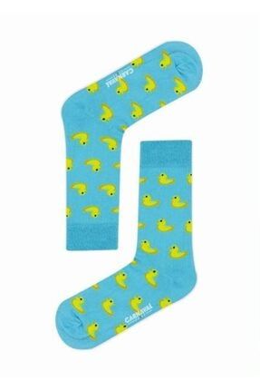 Ördek Desenli Renkli Çorap SKT-U1142