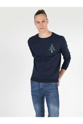Regular Fit Erkek Lacivert Sweatshirt .CL1051987_Q1.V1_NAV