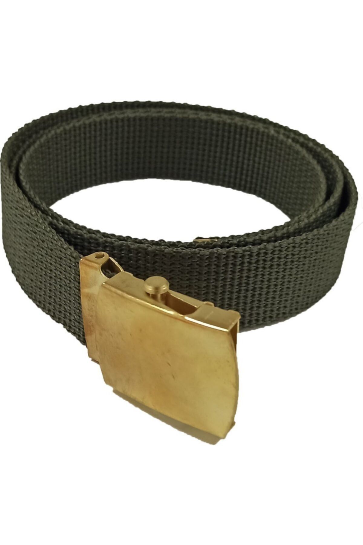 MrcTrend Cureaua Pentru Pantaloni Verzi Pentru Bărbați, Cu Cataramă Metalică, Curea Subțire Din Țesătură Masculin - Single Dimension