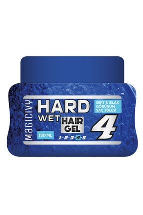 Sert&ıslak Görünümlü Saç Jolesi Hard WET 4