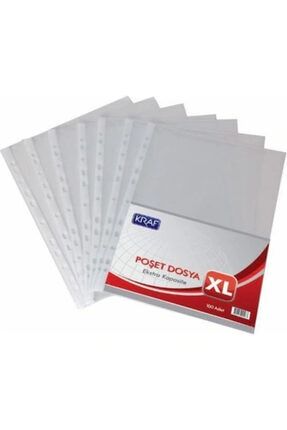 Xl Poşet Dosya (FÖY DOSYA) 100 Lü A4 Şeffaf krf-1002