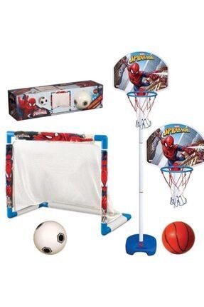 Spıder Man Oyuncak Futbol Kalesi Spiderman Ayaklı Basketbol Potası SPİDERRR