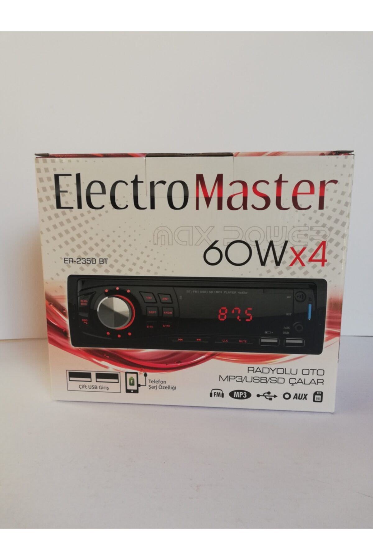 Elektromaster Bluetoothlu Radyolu Oto Mp3/usb/sd Çalar