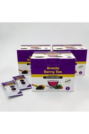 Aronya (aronia) Meyve Çayı - 90 Günlük Kullanım 3 Paket (90 Günlük Kullanım)