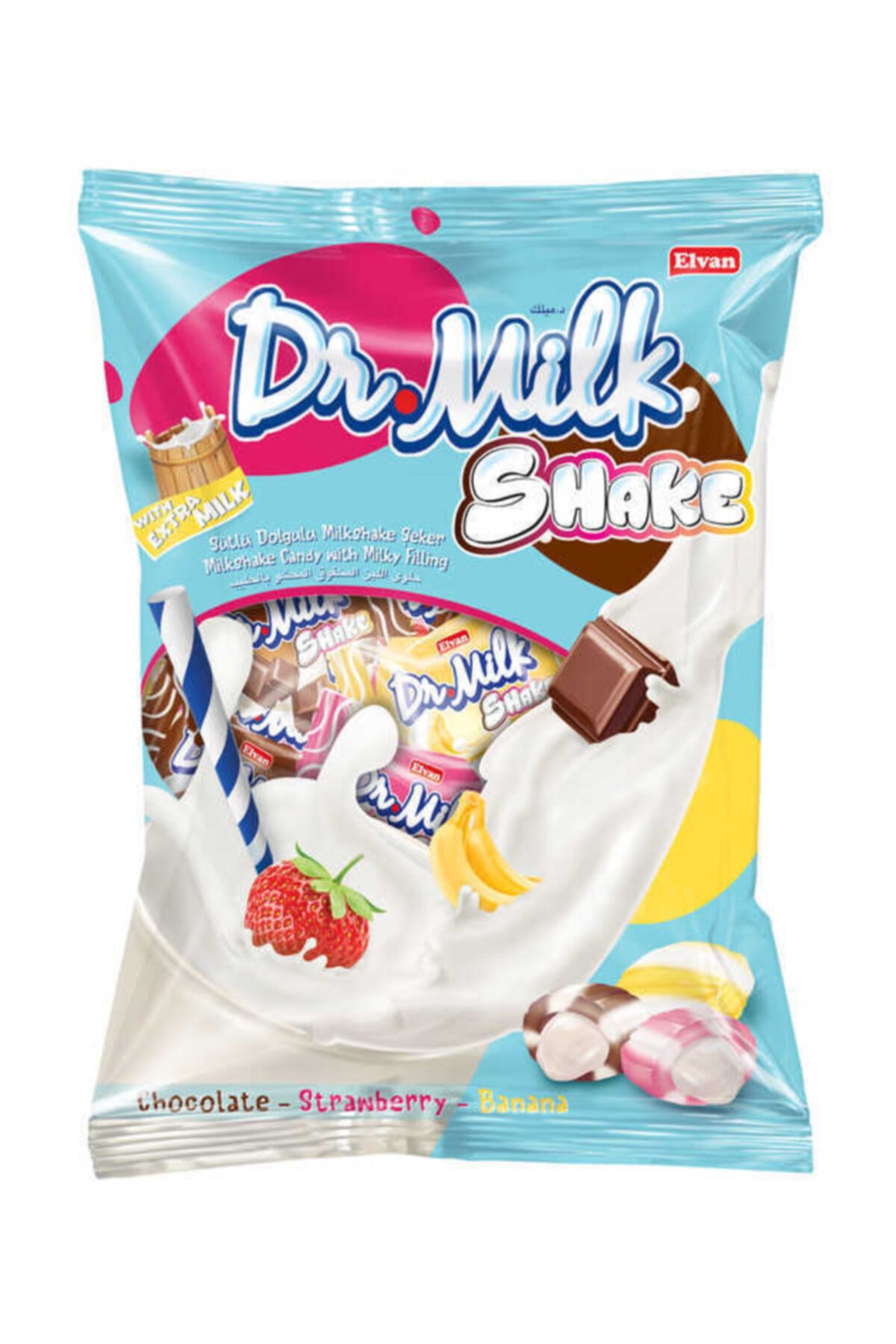 Dr. Milk Shake Mix Şeker 1000 Gr. (1 Poşet)