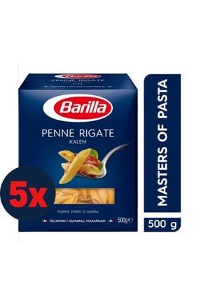 Makarna Penne Rıgatte Kalem 500 Gr 5 Li Paket Ekonomik BRLL04223
