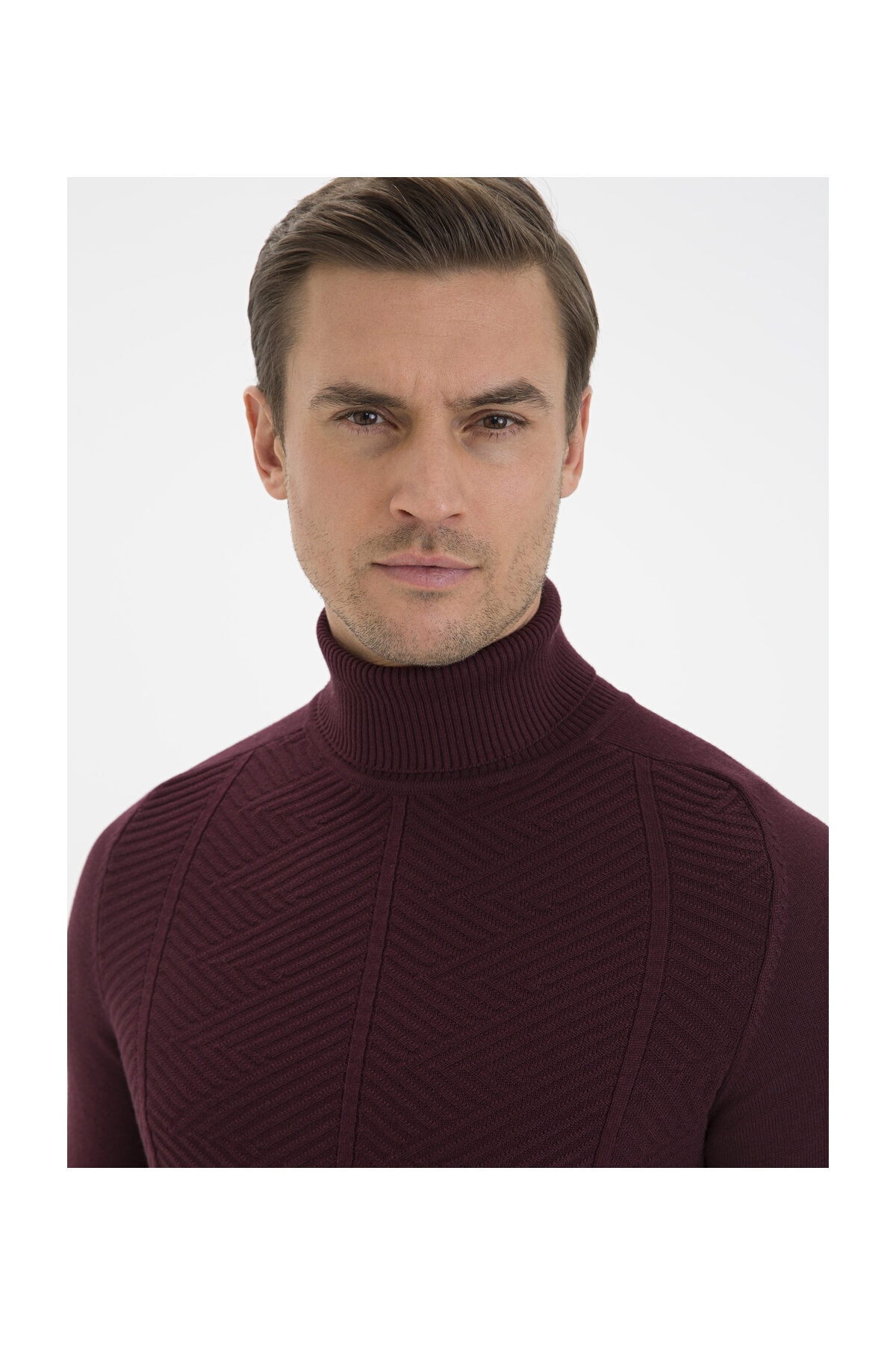 پلیور مردانه راسته آستین بلند | پیر کاردین Pierre Cardin G021SZ0TK.000.1114097 - تصویر 2