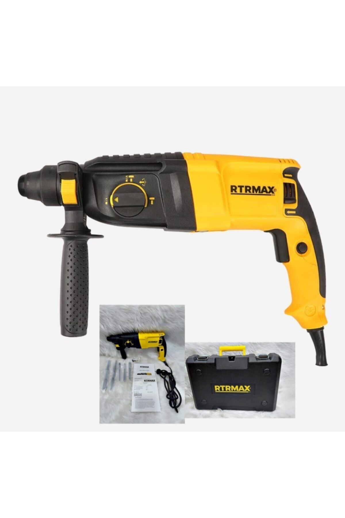 Rtrmax Rtm226 Elektropnömatik Kırıcı Delici Matkap-profosyonel Kullanım-çantalı Ve Aksesuar Hediyeli