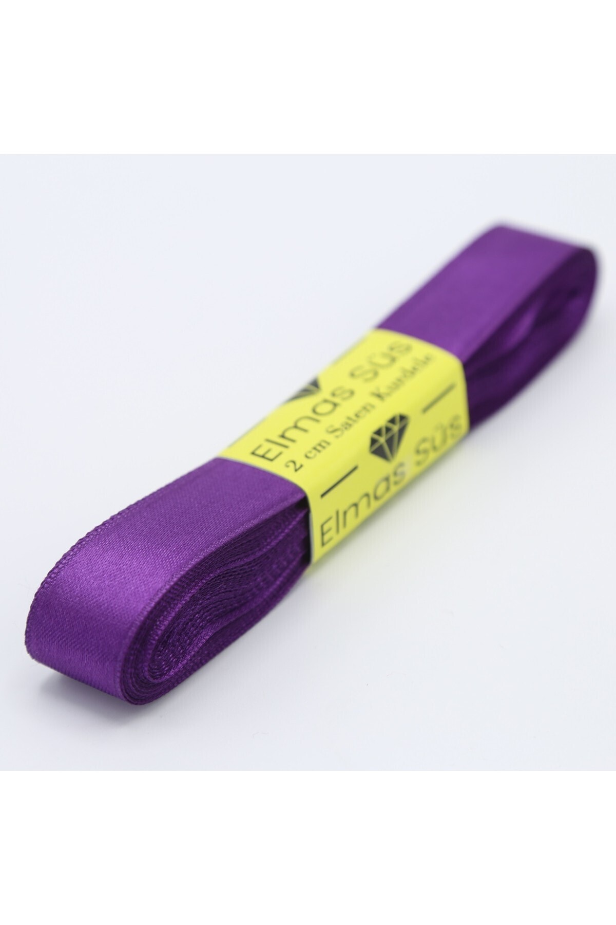 Damson Satin Ribbon 2 cm 10 m