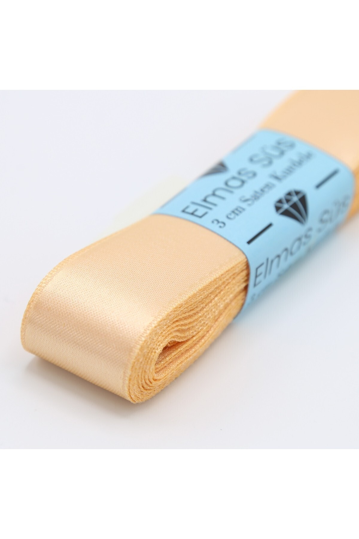 Salmon Satin Ribbon 3 cm 10