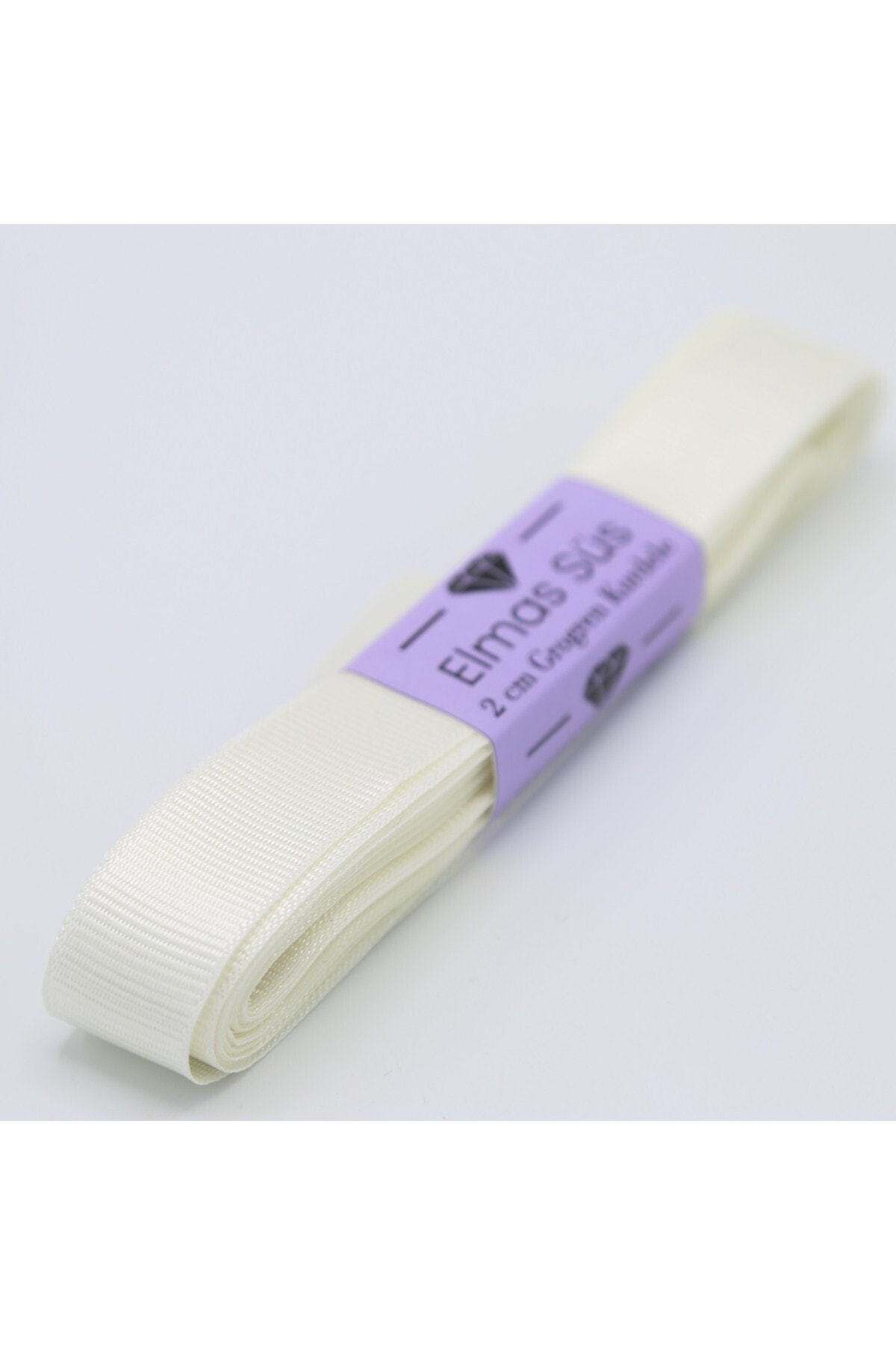 Cream Grosgrain Ribbon (2cm 10m)