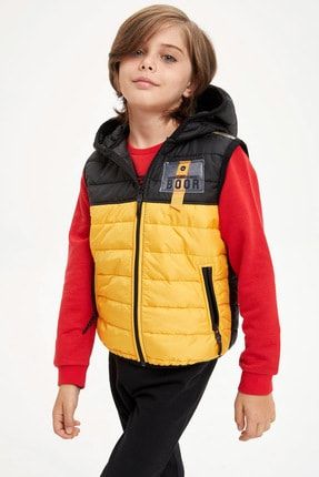 Koton Kids Lacivert Erkek Cocuk Sisme Yelek Trendyol