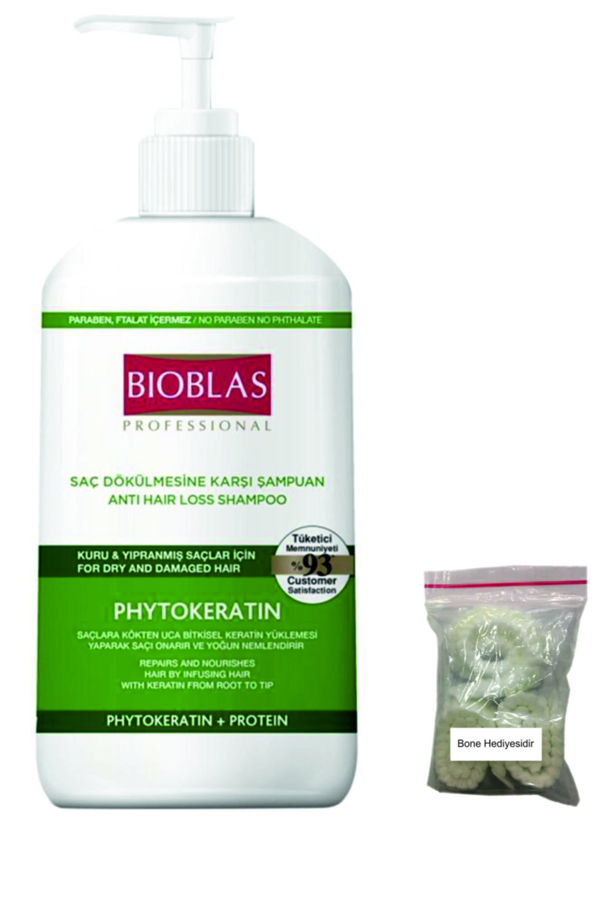 Bioblas Saç Dökülmesine Karşı Şampuan Phytokeratin 1000 ml + Bone Yorumları  - Trendyol