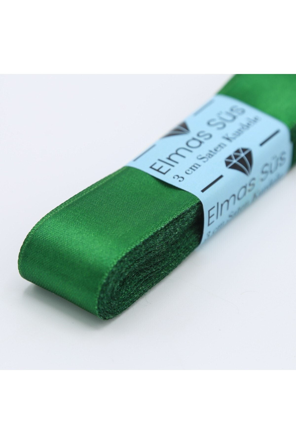 Emerald Green Satin Ribbon 3cm 10m