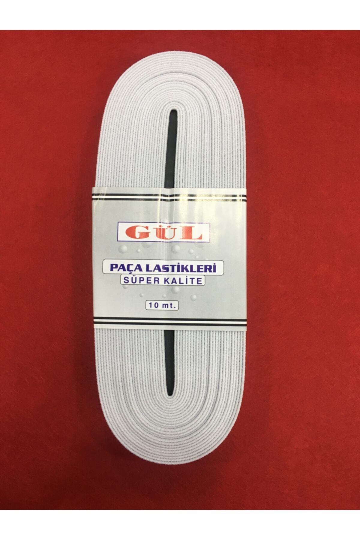 Gül Beyaz Paça Lastik 2 cm