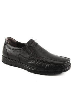 Hakiki Deri Siyah Erkek Comfort Ayakkabı 32608 MFRM326080118G0-81