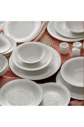 karaca fine pearl fame 58 parca 12 kisilik inci yemek takimi fiyati yorumlari trendyol