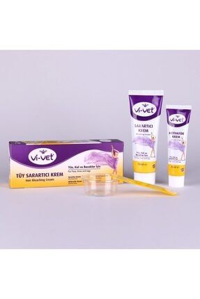 Vivet Tüy Sarartıcı Krem Set 70ml+ 35ml 1002066