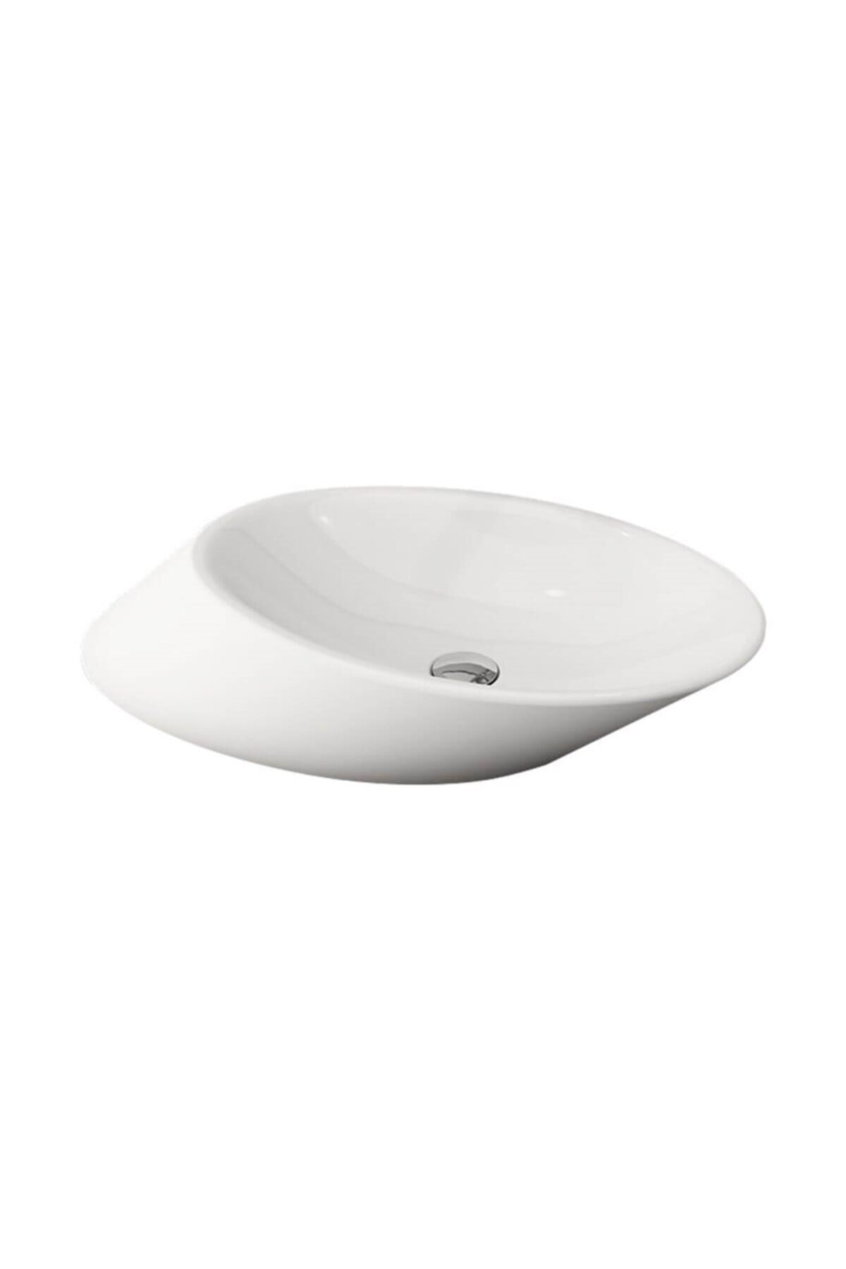 Vessel Horizontal Bowl Sink 72 Cm Bright White 1013-001-0125