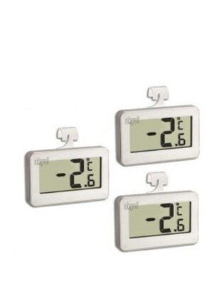 3 Adet 30.2028 Mini Dijital Buzdolabı Termometresi 1690