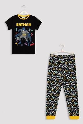 Siyah Lic Batman 2 Pack Pijama Takımı PN67YG1322IY-BK3