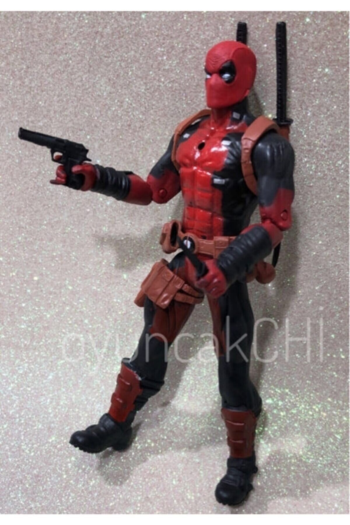 CAN Towertoys Deadpool Character Toy 16.5 Cm Jointed Meat Material