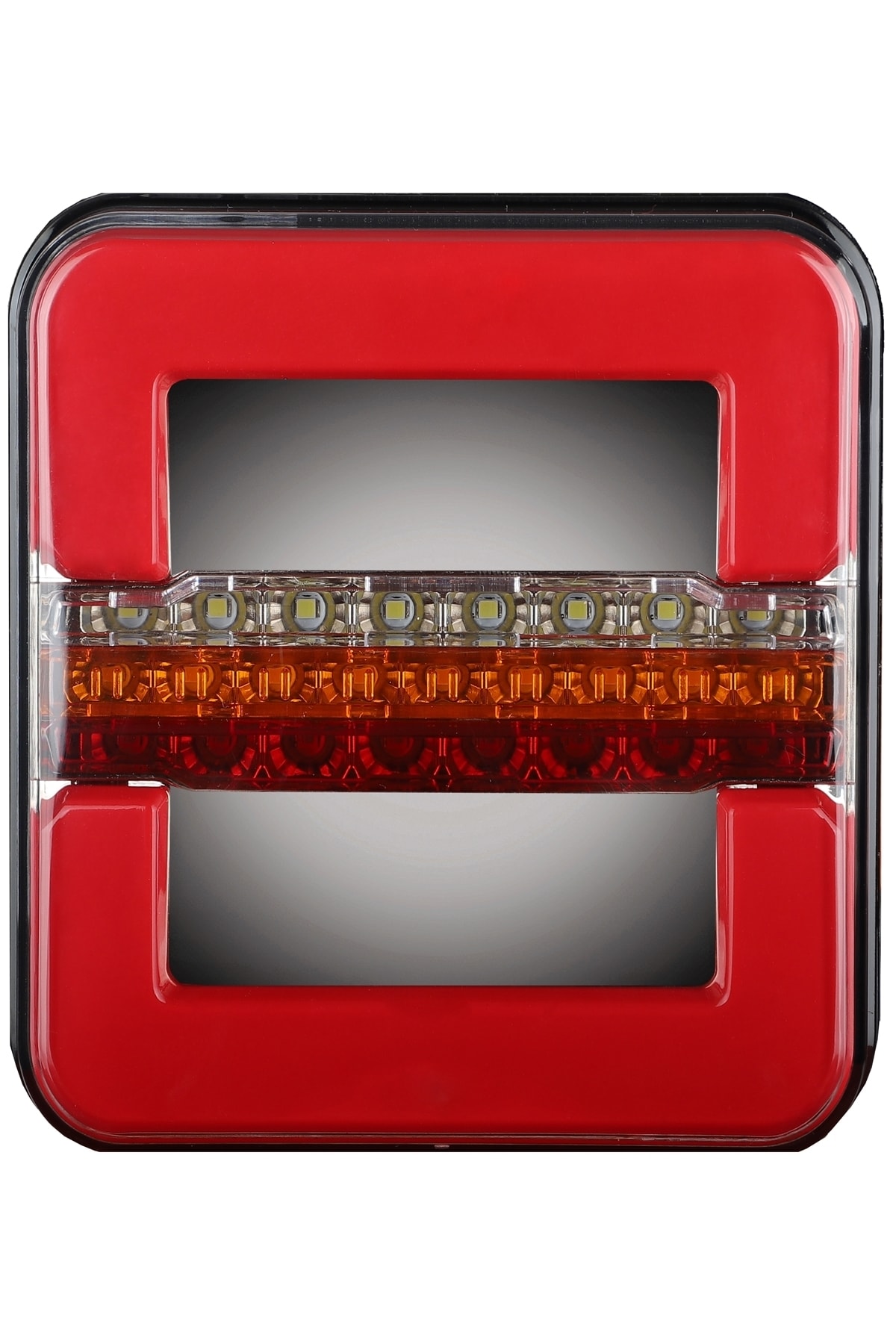 SEDEF LED SHOP Kare Neon 4 Fonksiyonlu Stop Led Lamba 12/24 Volt