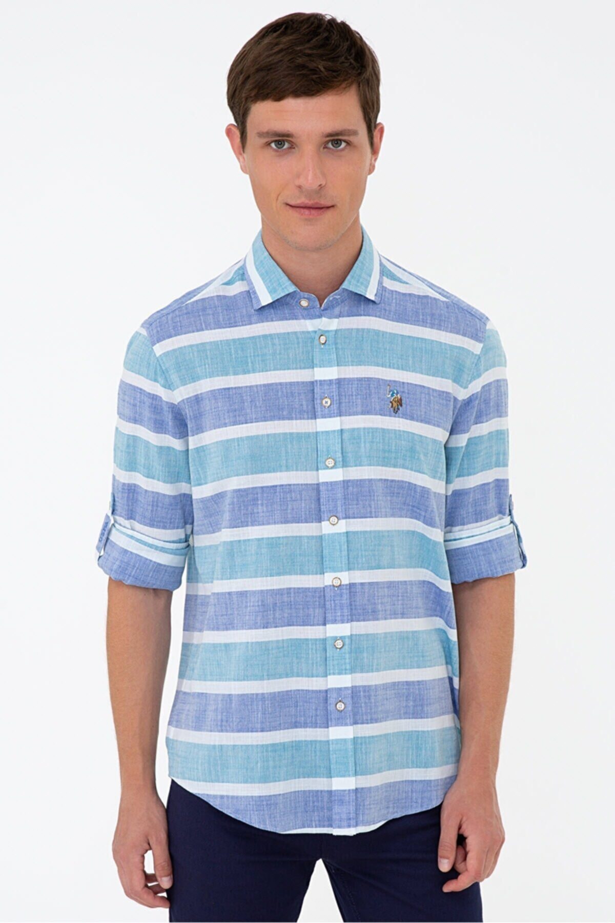 یو اس پولو پیراهن مردانه